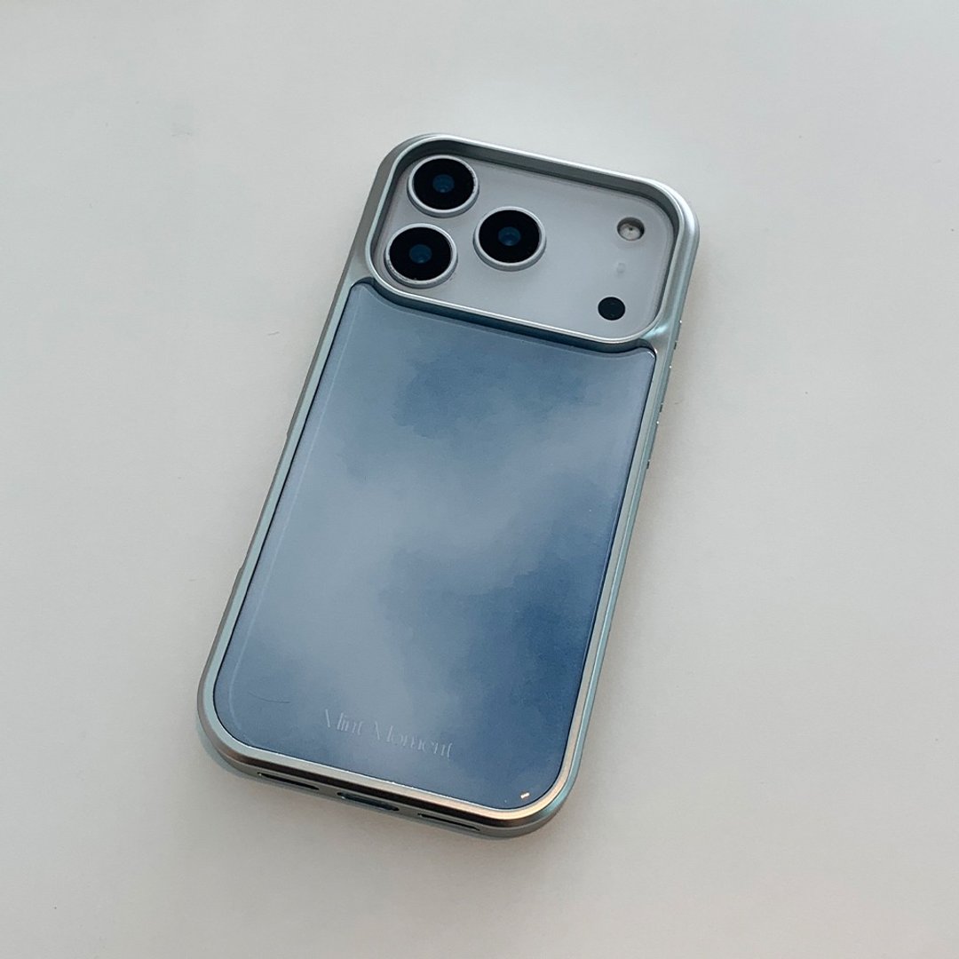 Misty Blue 环氧树脂 iPhone 手机壳 MagSafe - 手机壳/手机套 - 其他材质 蓝色