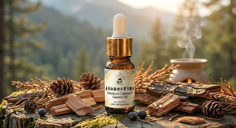 喜马拉雅神木精油 - 来自雪域的众神之木  撑起灵魂的脊椎 - 香薰/精油/线香 - 精油 卡其色