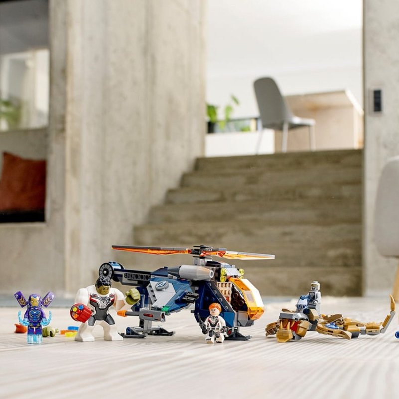 LEGO乐高 SUPER HEROES 超级英雄系列 浩克直升机空投 76144 - 玩偶/公仔 - 其他材质 