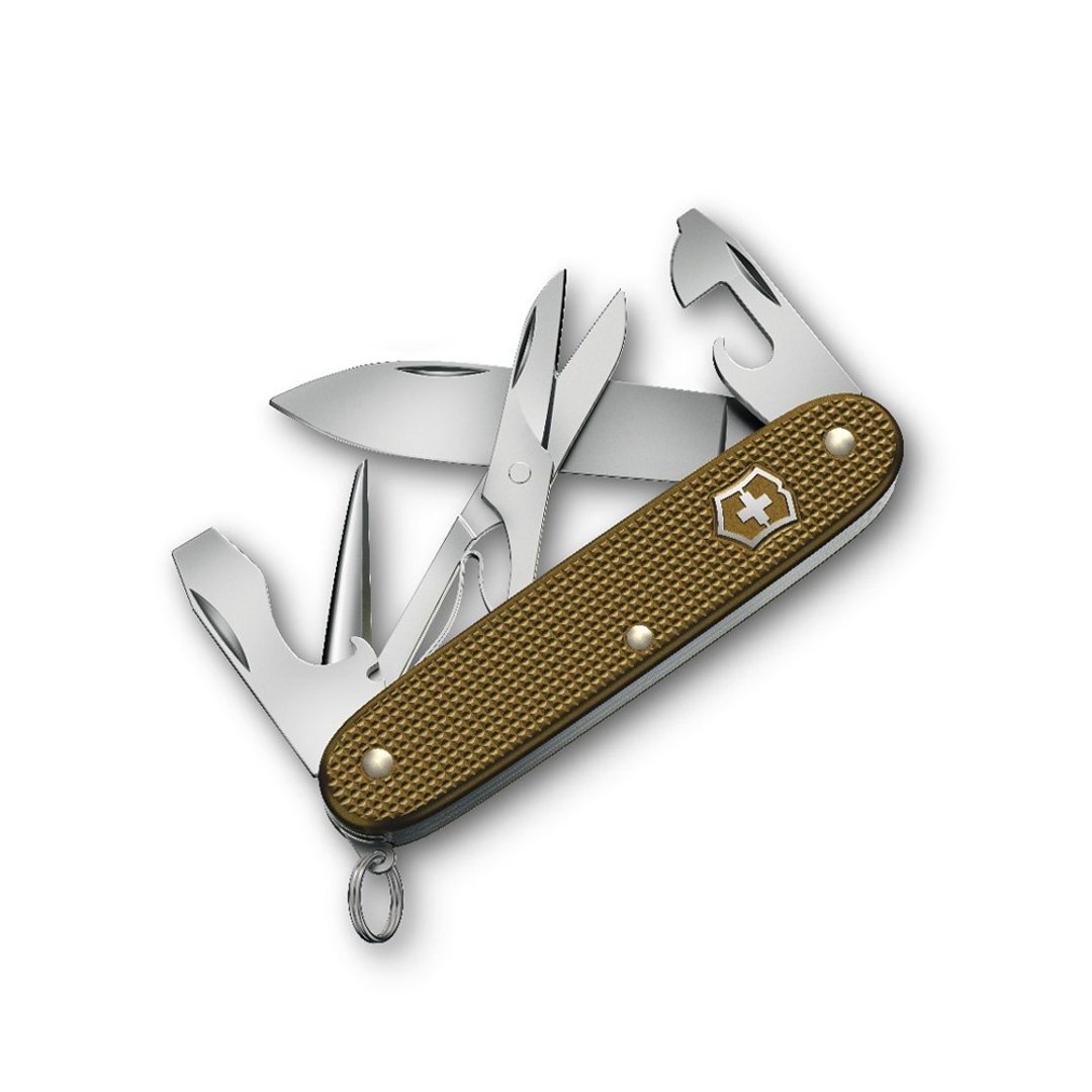 VICTORINOX 瑞士维氏 铝合金 9用 93mm 限量版军绿色 0.8231.L24 - 露营用品 - 不锈钢 绿色