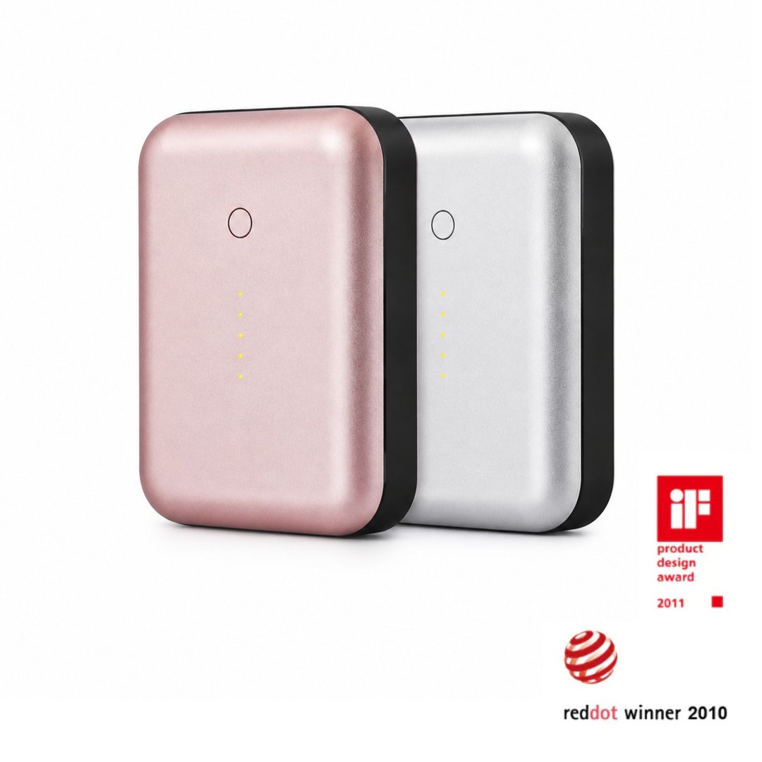 Just Mobile Gum++ 6000mAh 铝质行动电源 MIT 台湾制 - 充电宝/传输线 - 铝合金 银色