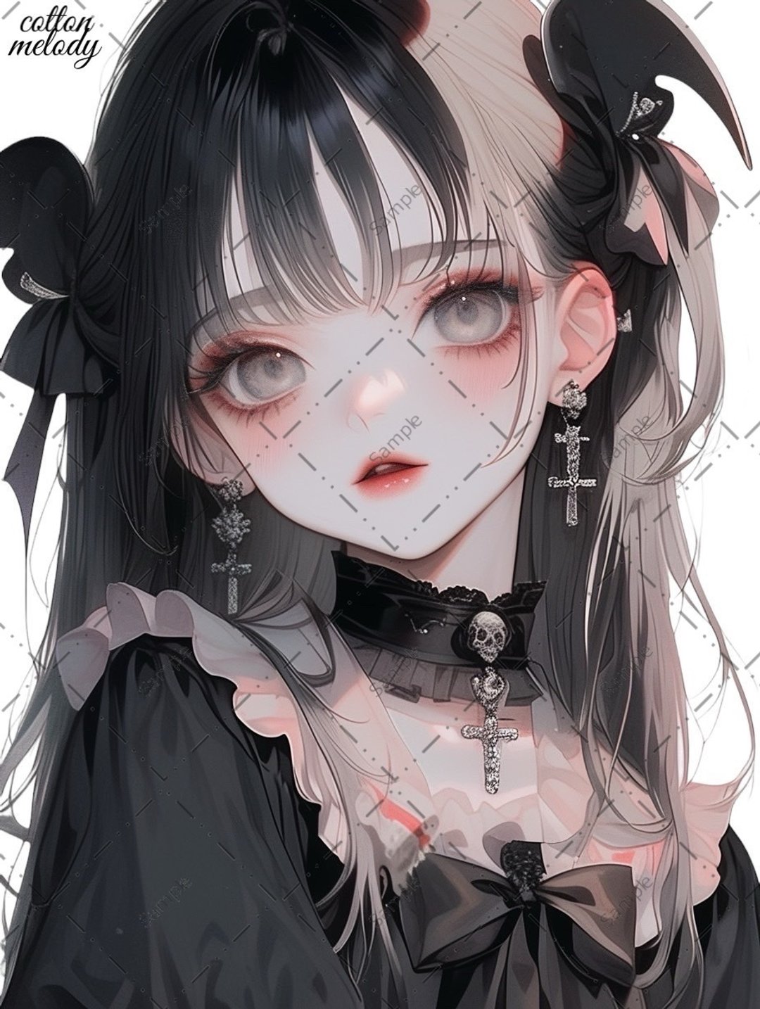 原创贴纸 no.585 人物贴纸 原创贴纸 人物贴纸 女孩贴纸 原创人物贴纸 - 贴纸 - 纸 