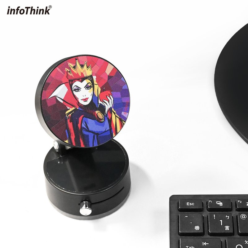 【追剧神器】坏皇后系列折叠磁吸手机支架 - 手机座/防尘塞 - 其他材质 紫色