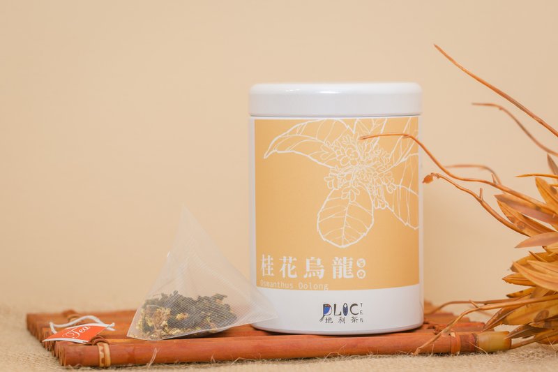 任选5入 桂花乌龙茶/玫瑰红茶 原叶立体茶包 珍珠白鉄罐裝 - 茶 - 新鲜食材 白色