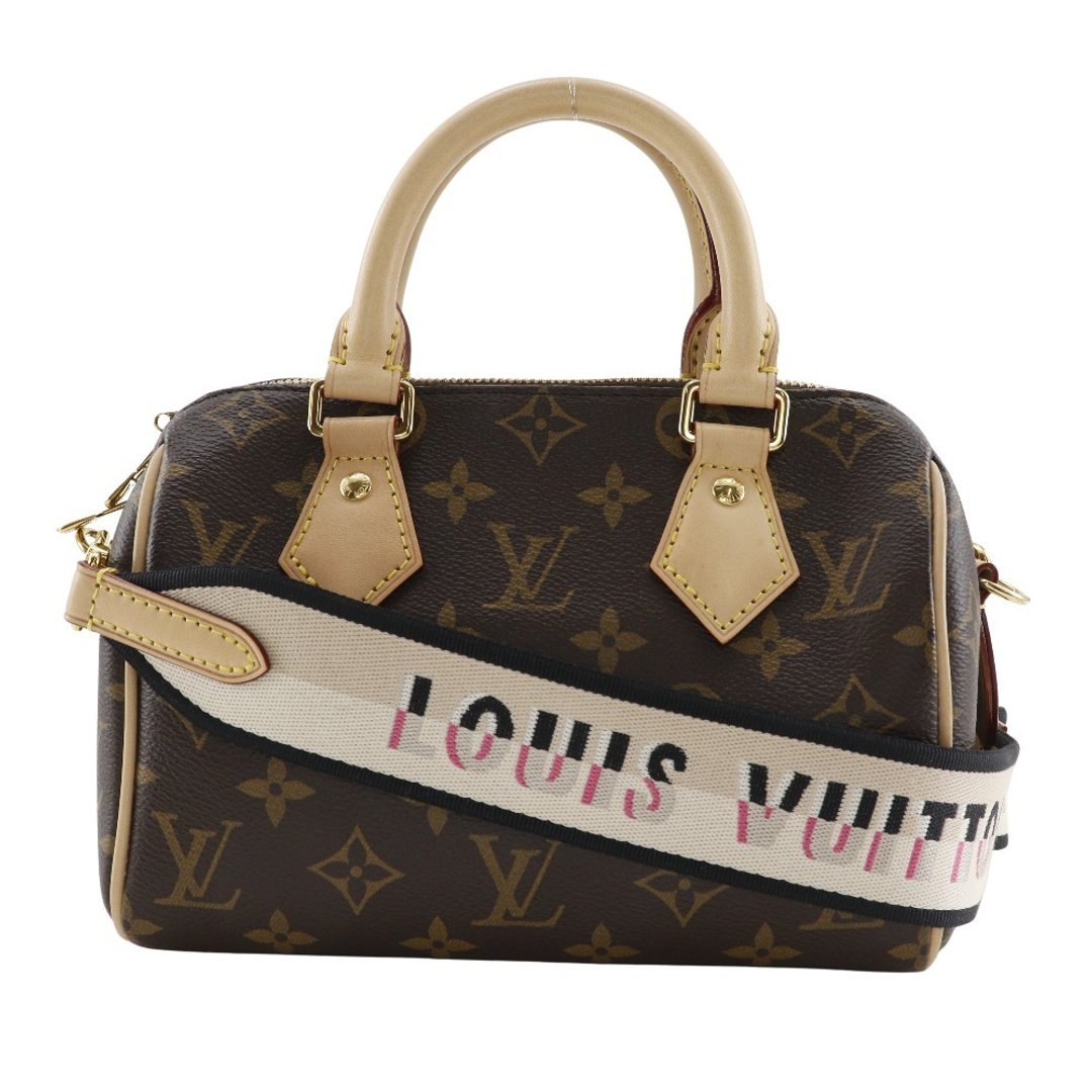 【日本直送】路易威登 LOUIS VUITTON Speedy Bandoulière 20 手提包 M46234 Monogram 黑色/棕色【二手】 - 手提包/手提袋 - 人造皮革 咖啡色