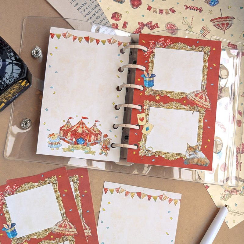 【新款】Mini 6 手帐内页 玩具宝盒 (Coffre à jouets) - 笔记本/手帐 - 纸 