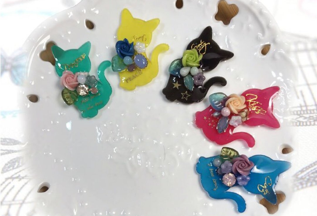 猫咪项链教学材料包 - 其他 - 树脂 