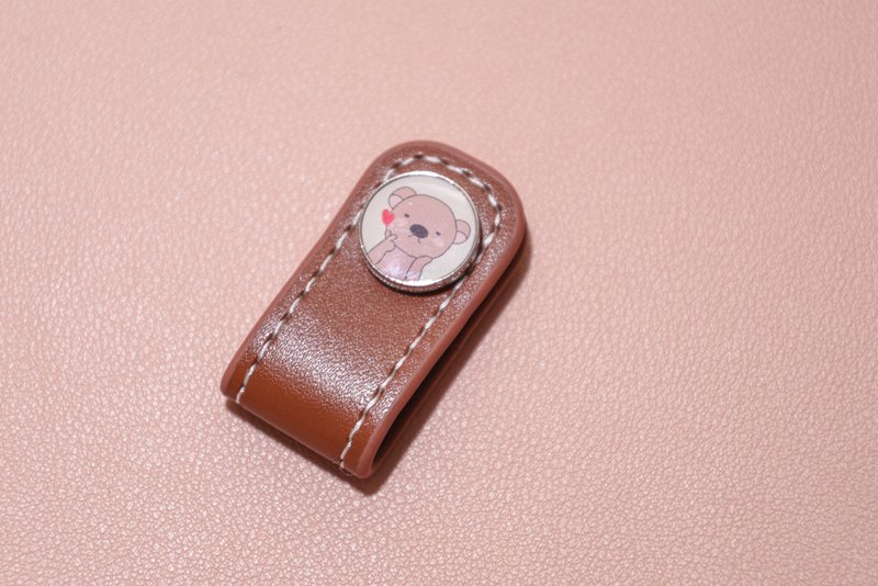 把你放在心上 / 皮革集线器 / 卷线器 - 卷线器/电线收纳 - 人造皮革 