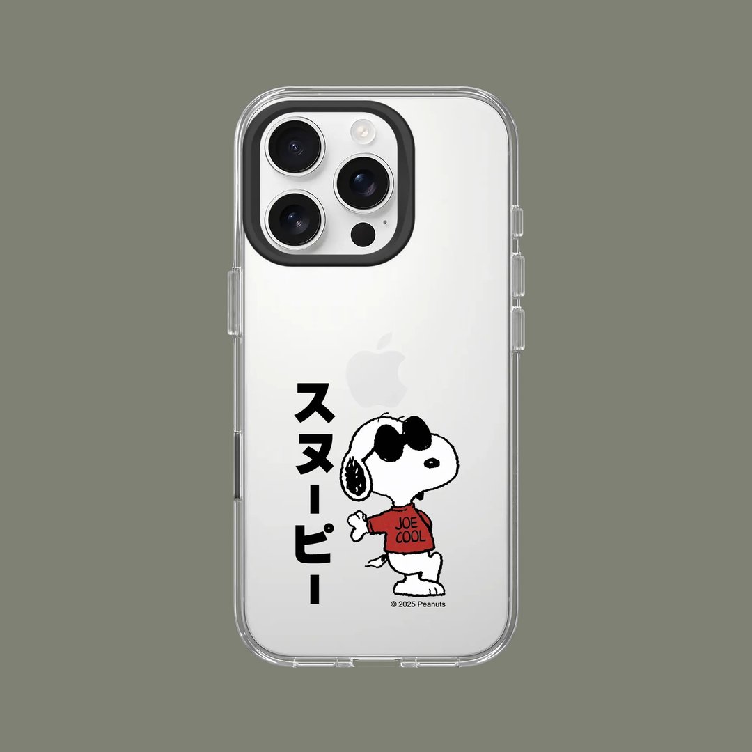 Clear透明防摔手机壳∣Snoopy史努比/Joe Cool for iPhone - 手机壳/手机套 - 塑料 透明