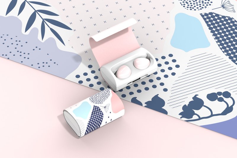 thecoopidea - BEANS+ 真・无线蓝牙入耳式耳机 - 耳机收纳 - 其他材质 粉红色