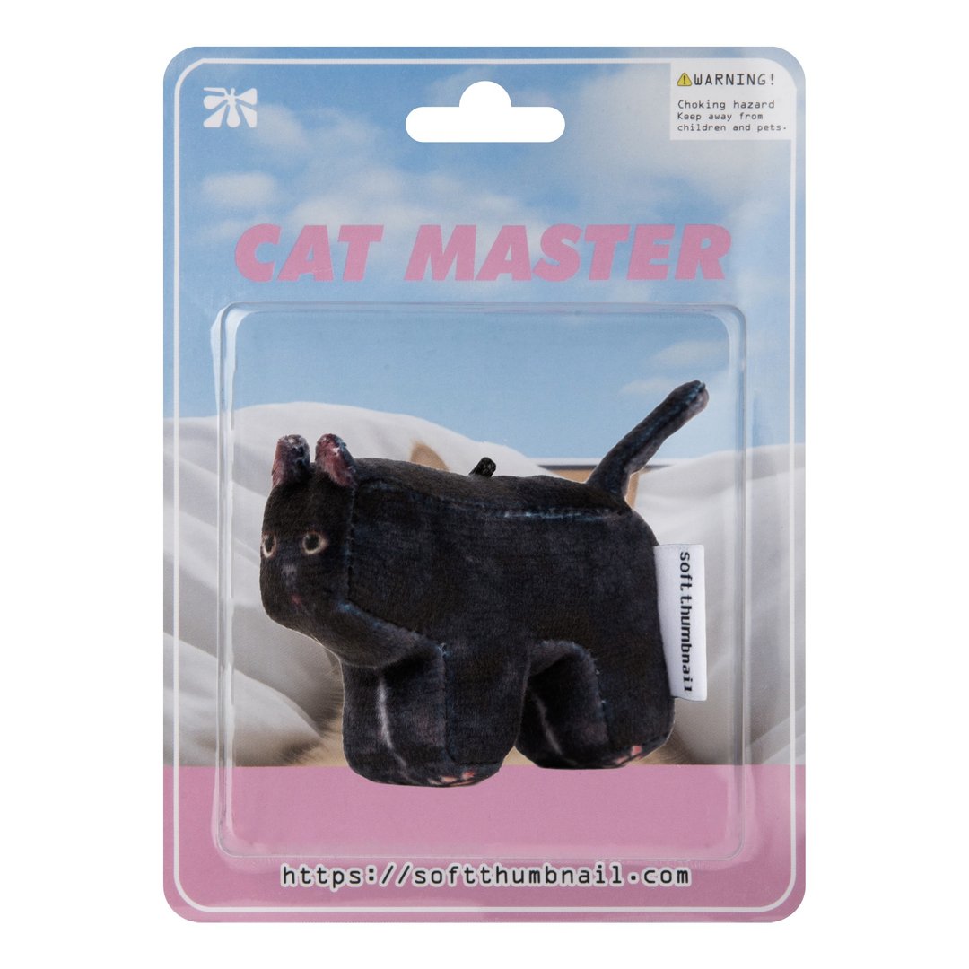 Mang，美国短毛猫 - 钥匙链/钥匙包 - 其他材质 黑色