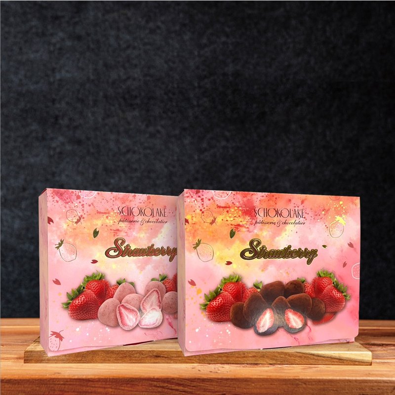 巧克力云庄 - 草莓雪球 (白巧克力风味/伯爵茶风味)90g - 零食/点心 - 新鲜食材 