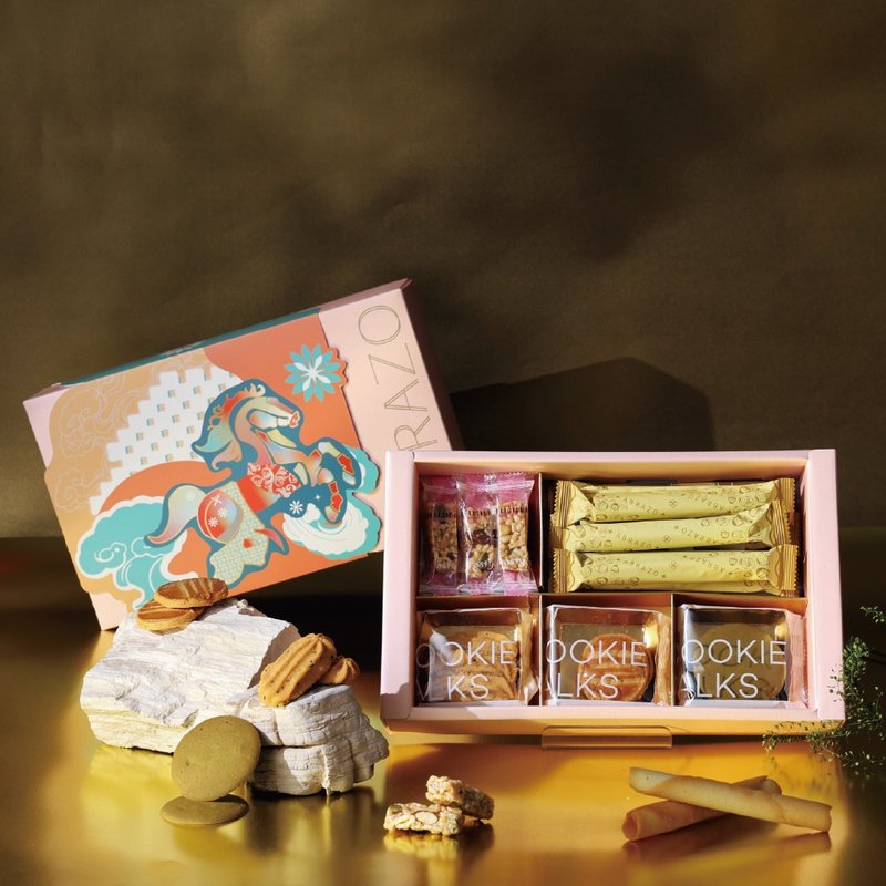 【爱不啰嗦】马跃丰年 综合饼干年糖礼盒 - 零食/点心 - 新鲜食材 