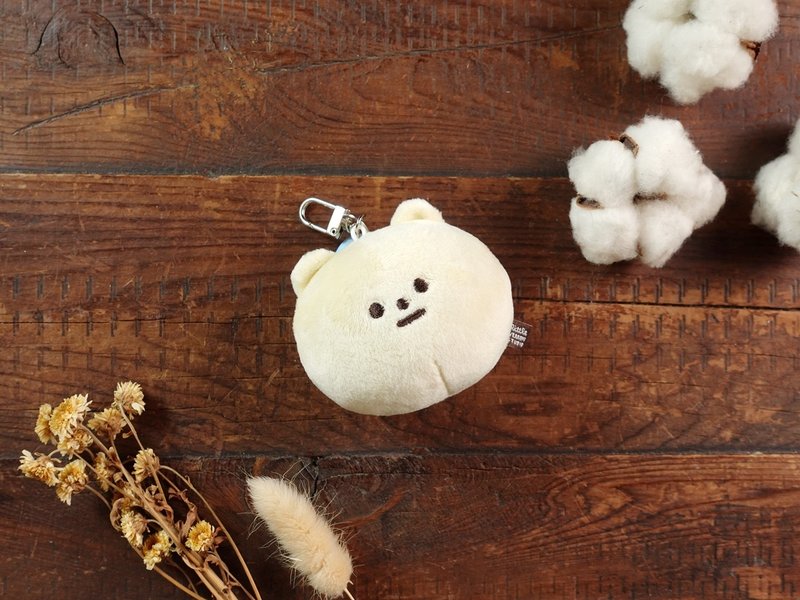 熊熊 绒毛娃娃 吊饰 BRIGHT BEAR 白熊 北极熊 - 玩偶/公仔 - 聚酯纤维 咖啡色