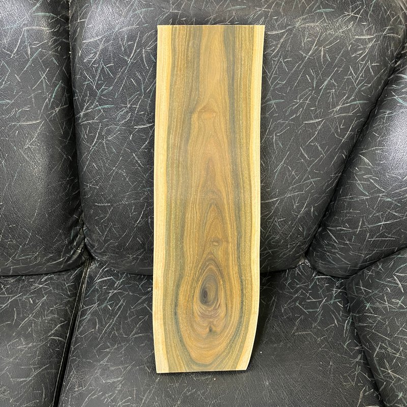 巴拉圭绿檀特选料木件一件　原料　艺术料　木件摆盘　桌面置物盘 - 摆饰 - 木头 绿色