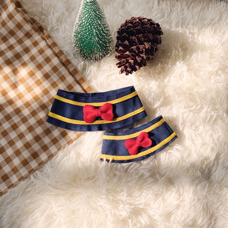 pet collar Donald Duck version - 项圈/牵绳 - 其他材质 