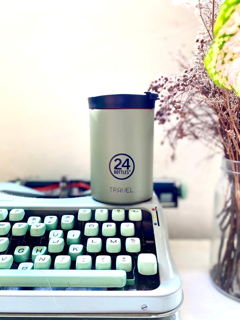意大利24Bottles【TUMBLER保温随行系列】鼠尾草绿 - 不绣钢杯 - 水瓶/水壶 - 不锈钢 绿色