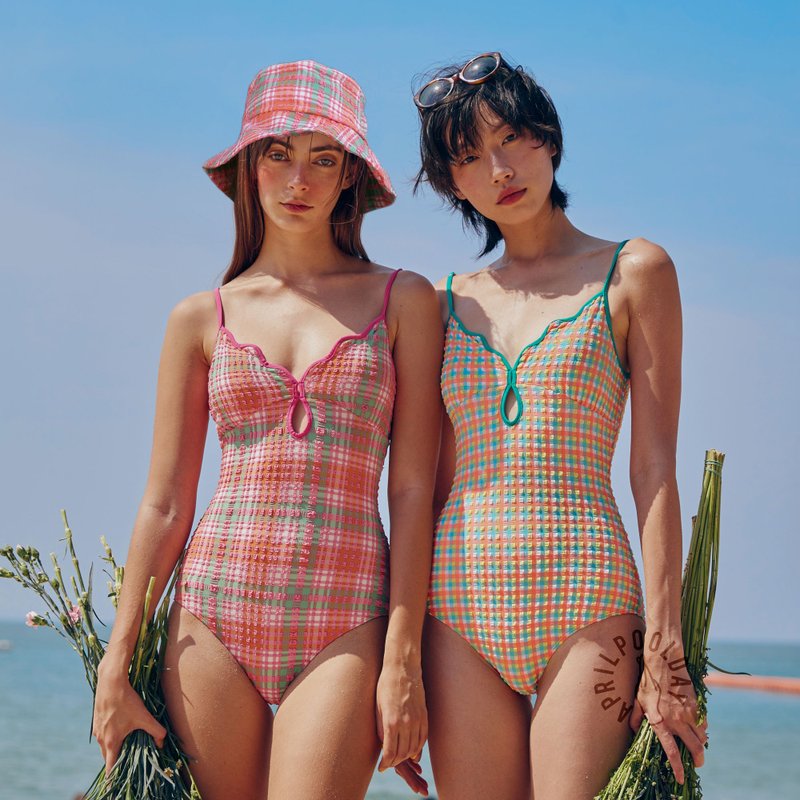 Aprilpoolday 泳装 / CLAUDIA'S FOREVER ONE - 女装泳衣/比基尼 - 其他材质 多色