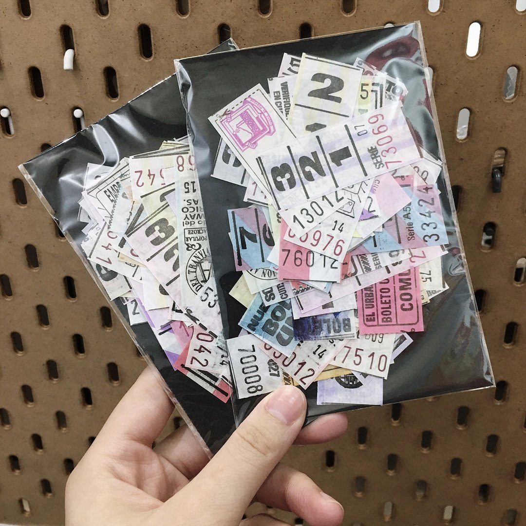 复古手帐拼贴 摆拍素材海淘古董纸品车票阿根廷车票分装 - 刊物/书籍 - 纸 