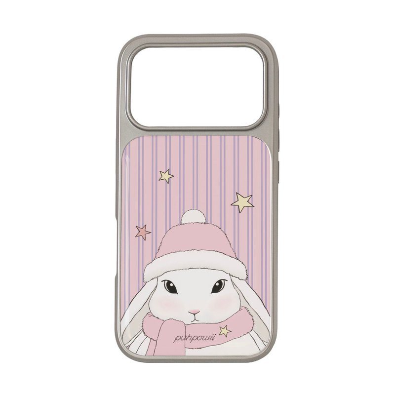 雪人：特写(草莓) 银色 Phone Case - 手机壳/手机套 - 其他材质 粉红色