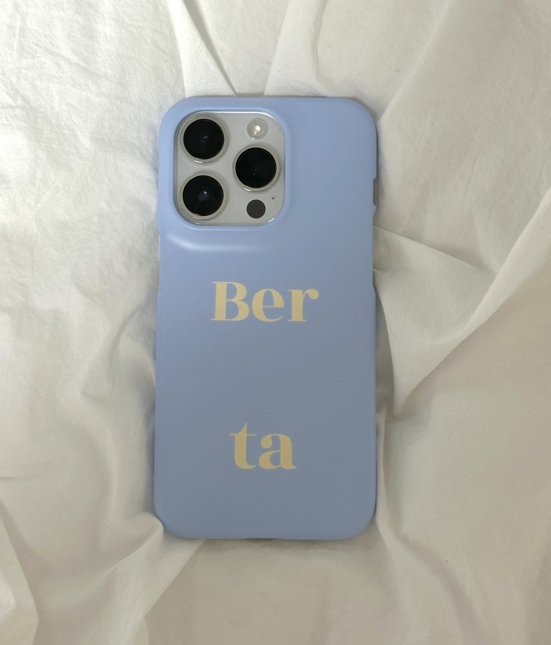 berta 标志天蓝色硬盒 16 15 - 手机壳/手机套 - 其他材质 