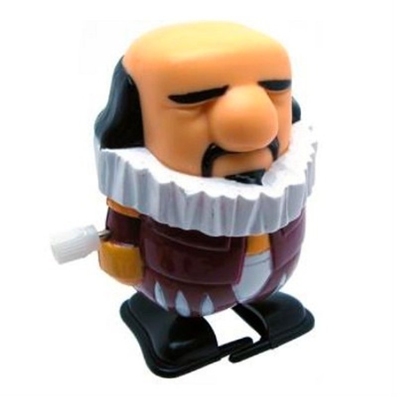 莎士比亚发条公仔 - 摆饰 - 塑料 多色