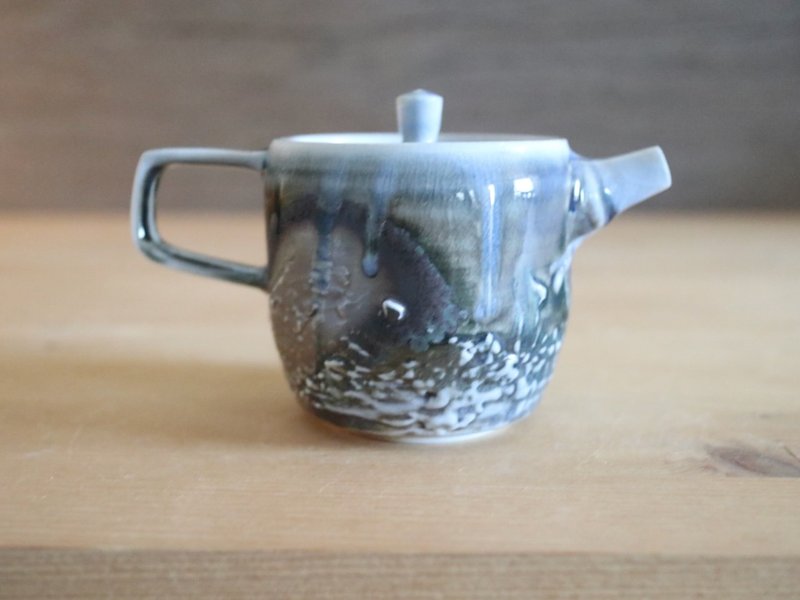 柴烧茶壶_pht03 - 茶具/茶杯 - 瓷 蓝色
