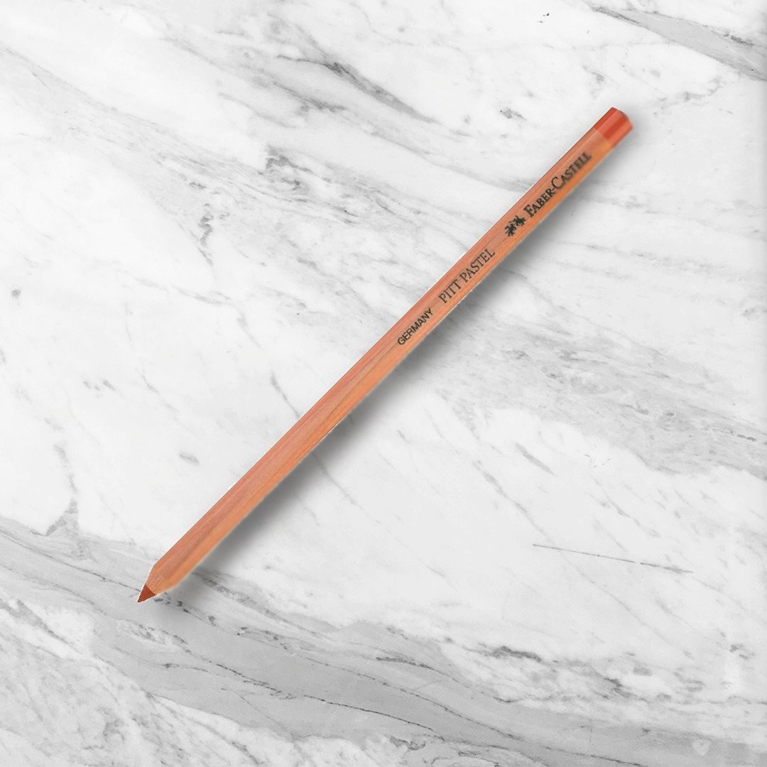 Faber-Castell PITT艺术家级-笔型炭精笔-砖红色-六入(原厂正货) - 其他 - 其他材质 红色