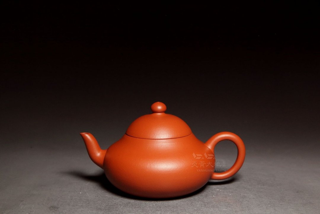 【梨形 5】龙山堂 清雅赏系列 纯手工 黄金朱泥 130cc - 茶具/茶杯 - 陶 红色