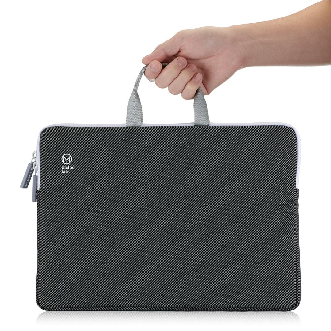 Blanc Macbook 13寸 2Way可手提笔电保护袋-墨石黑 - 电脑包 - 防水材质 黑色