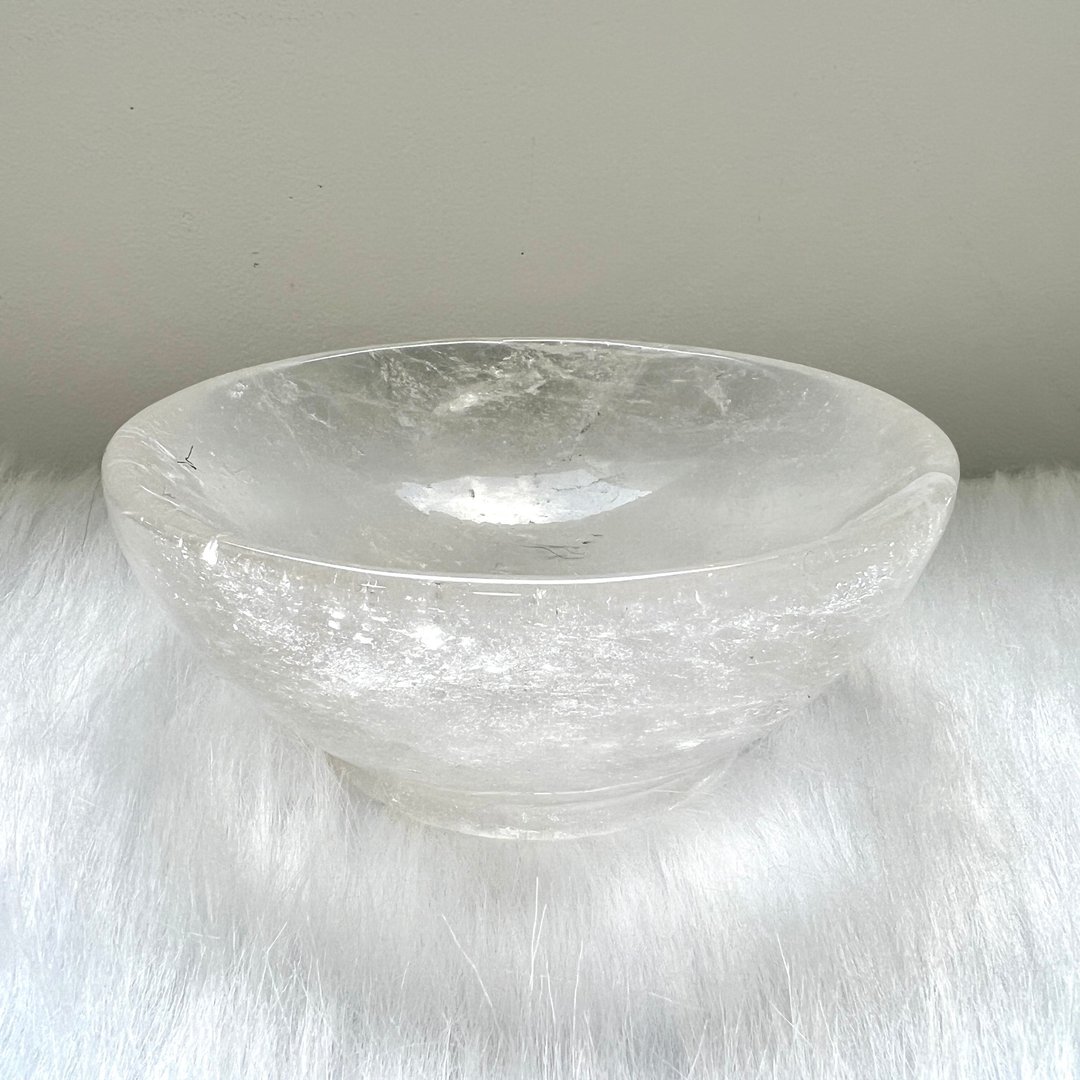 白晶碗 | 水晶 | 水晶碗 | 水晶摆件 - 摆饰 - 水晶 透明