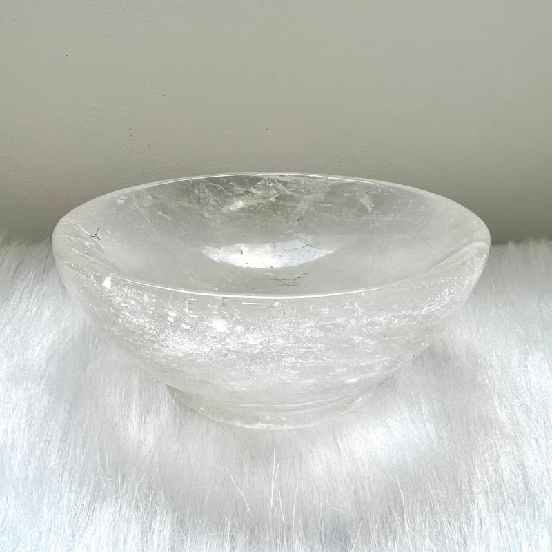 白晶碗 | 水晶 | 水晶碗 | 水晶摆件 - 摆饰 - 水晶 透明
