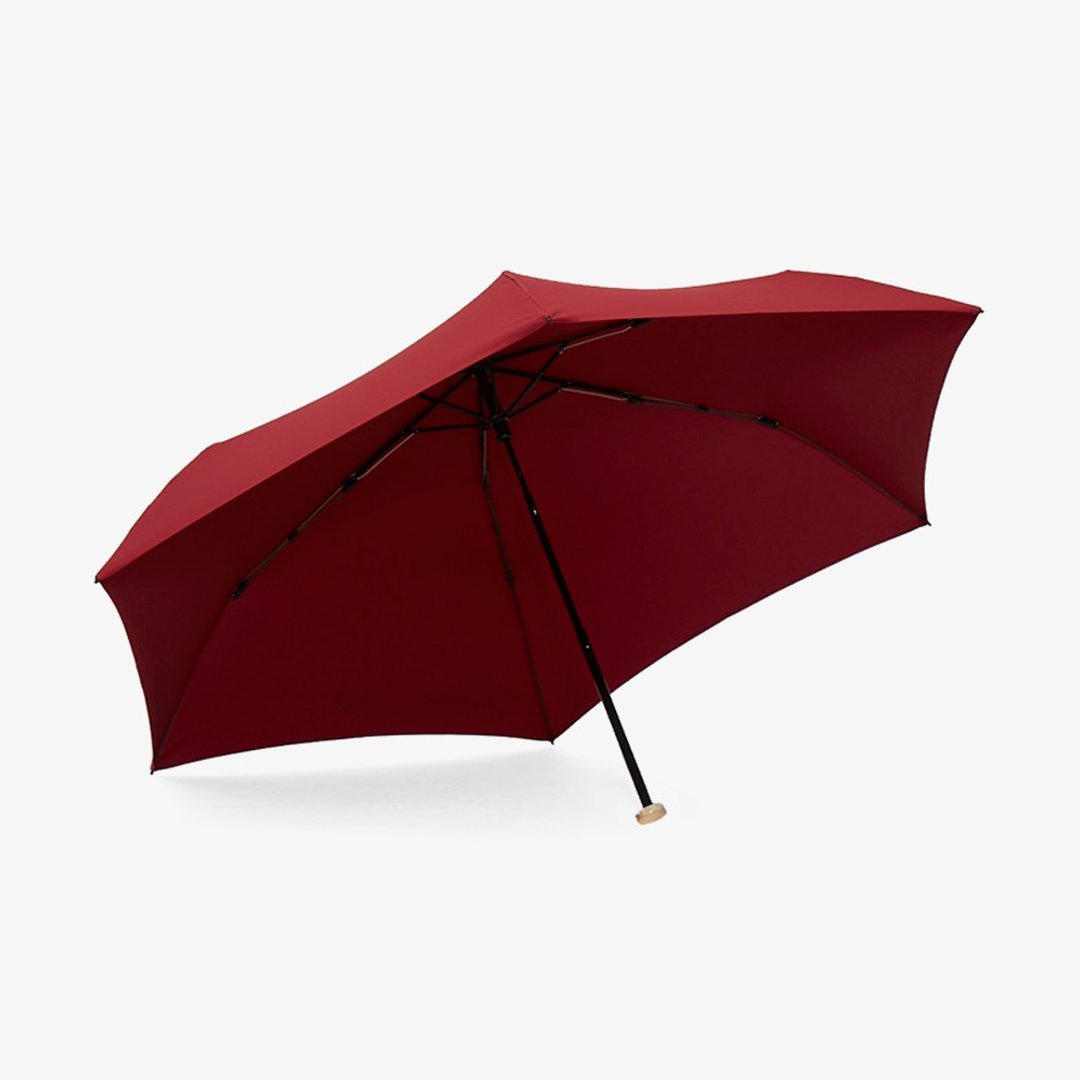 MINI POCKET迷你仕幔极轻折伞 - 伯爵红 - 雨伞/雨衣 - 聚酯纤维 红色