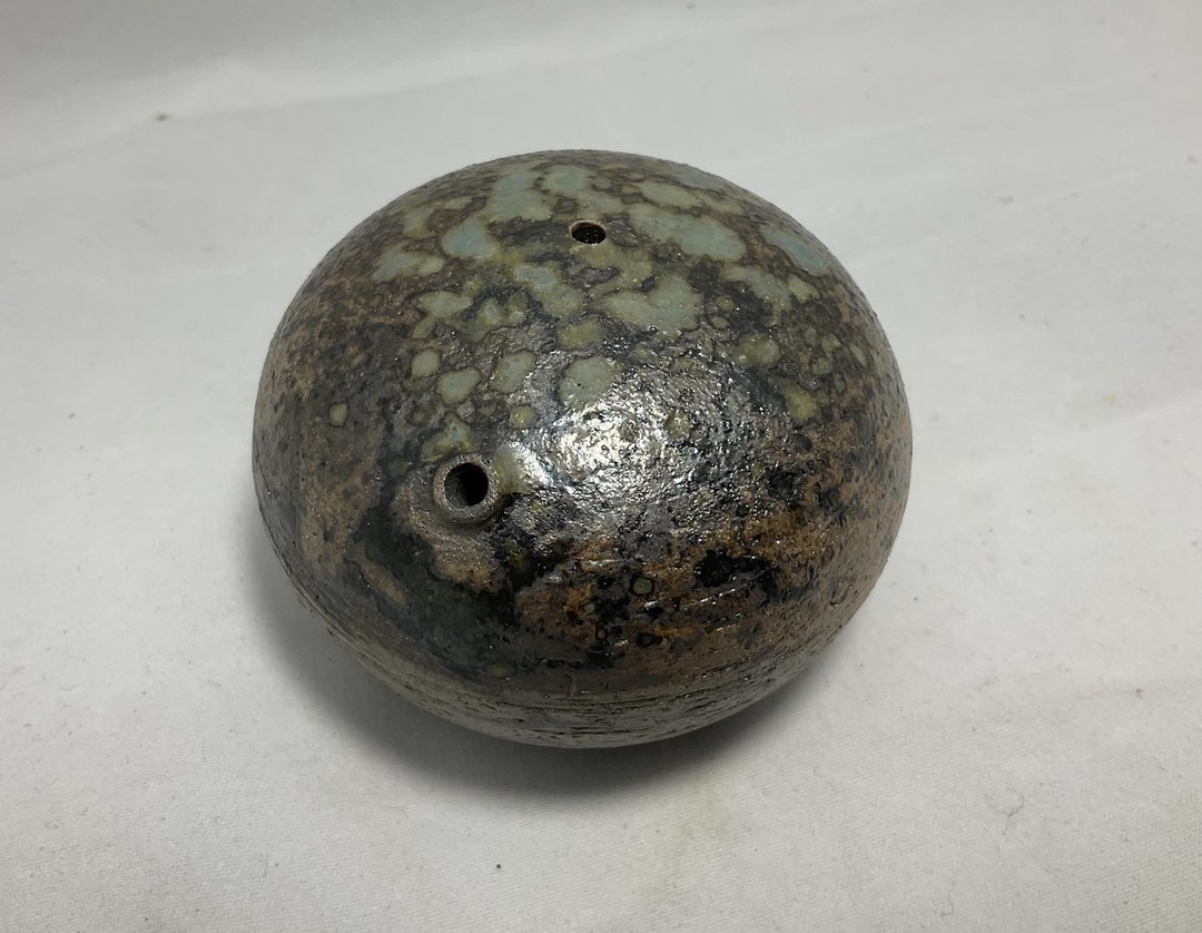 藏菁ㅣ电烧灰釉水滴 - 其他书写用品 - 陶 
