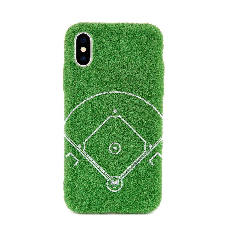Shibaful Sports Dream Field for iPhone Case 棒球场 手机壳 - 手机壳/手机套 - 其他材质 绿色