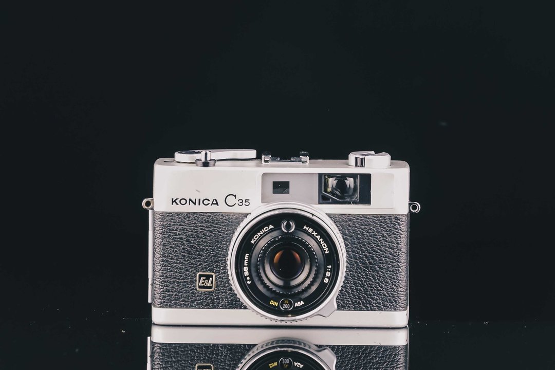 Konica C35 EL #135底片相机 - 相机 - 其他金属 