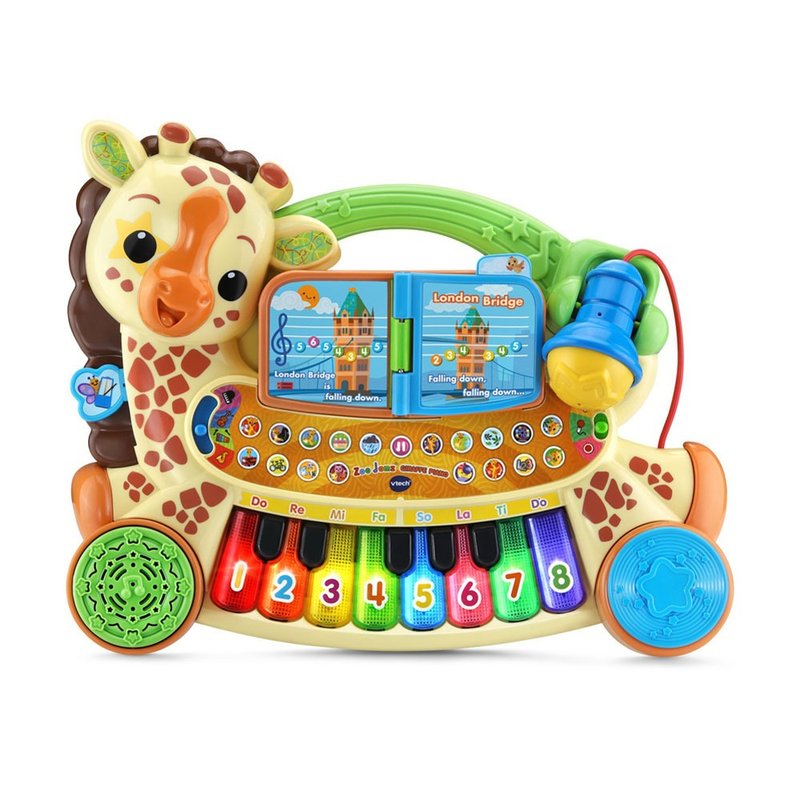 Vtech　多功能长颈鹿DJ钢琴 - 玩具/玩偶 - 塑料 