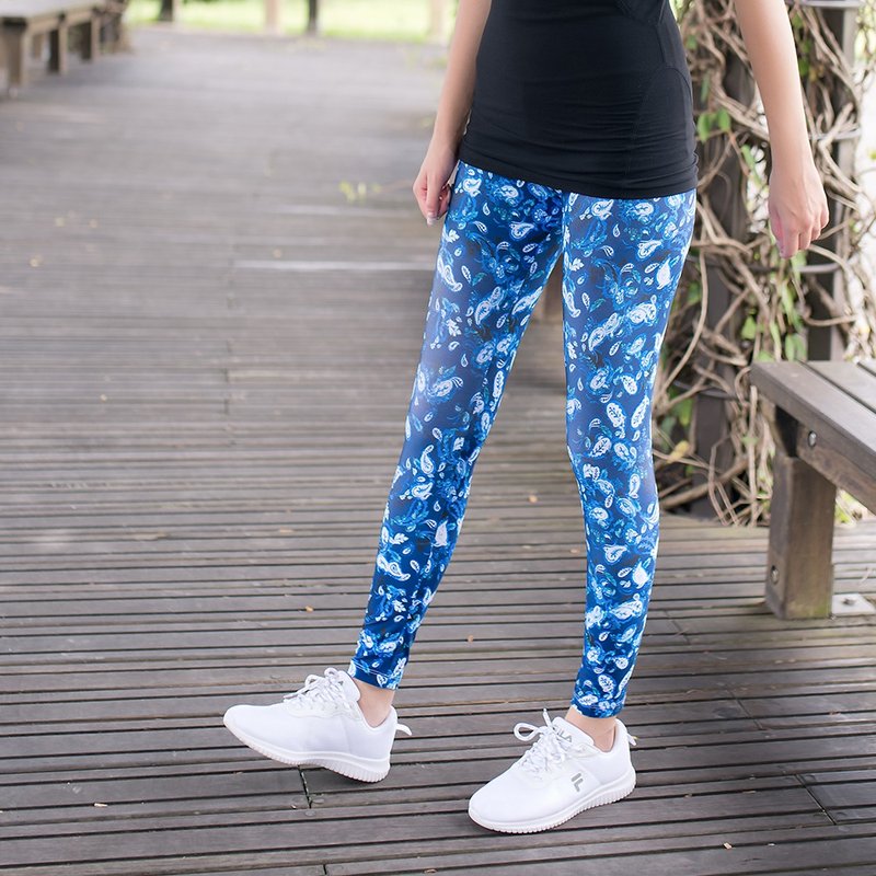 【Miracle】瑜珈裤│舞动生命的脉络 Dancing Life - 女装运动裤 - 聚酯纤维 