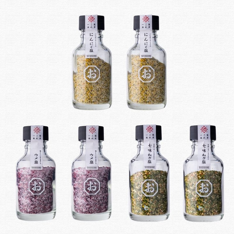 日本人气调味盐三种组合 - 酱料/调味料 - 其他材质 