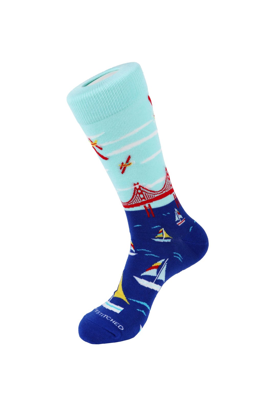 Harbor View Socks 港湾风景袜子 by Unsimply Stitched - 袜子 - 棉 