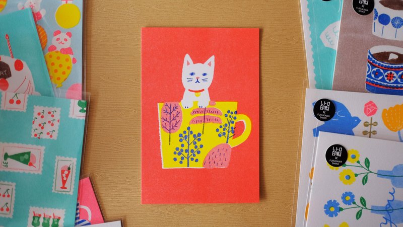 【古川纸工】RETRO印刷JAM x 古川纸工 明信片 - HJ011 - 卡片/明信片 - 纸 