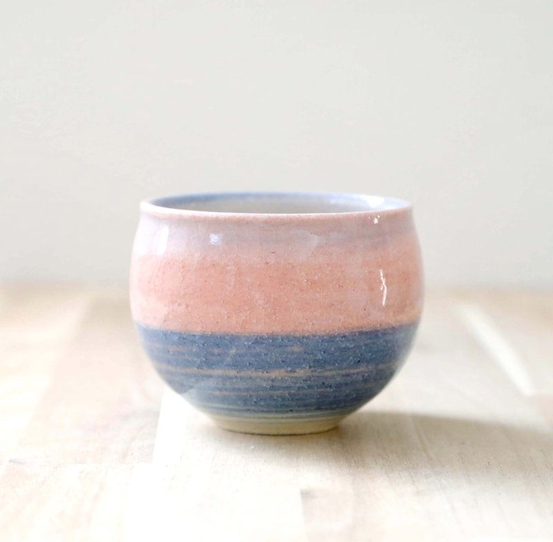 揉好的茶杯 早晨的天空 3 - 茶具/茶杯 - 陶 粉红色