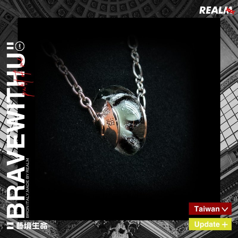 骨灰琉璃项链/骨灰玻璃项链 - 项链 - 玻璃 