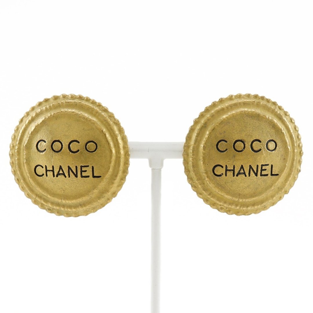 【日本直送】香奈儿 CHANEL COCO 标志 耳环 复古 镀金 94P 约 28.0g 女士 【二手品】 - 耳环/耳夹 - 其他金属 金色