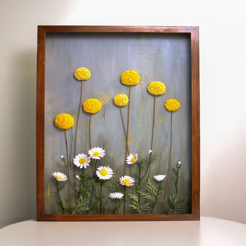 Wild Flowers - Paper Flowers Art - 墙贴/壁贴 - 环保材料 