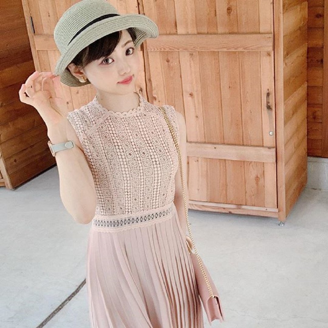 Washable Elegant Sun Hat Brim Foldable Beach Outdoor ICHIYON PLUS ihat0333 - 帽子 - 其他材质 卡其色