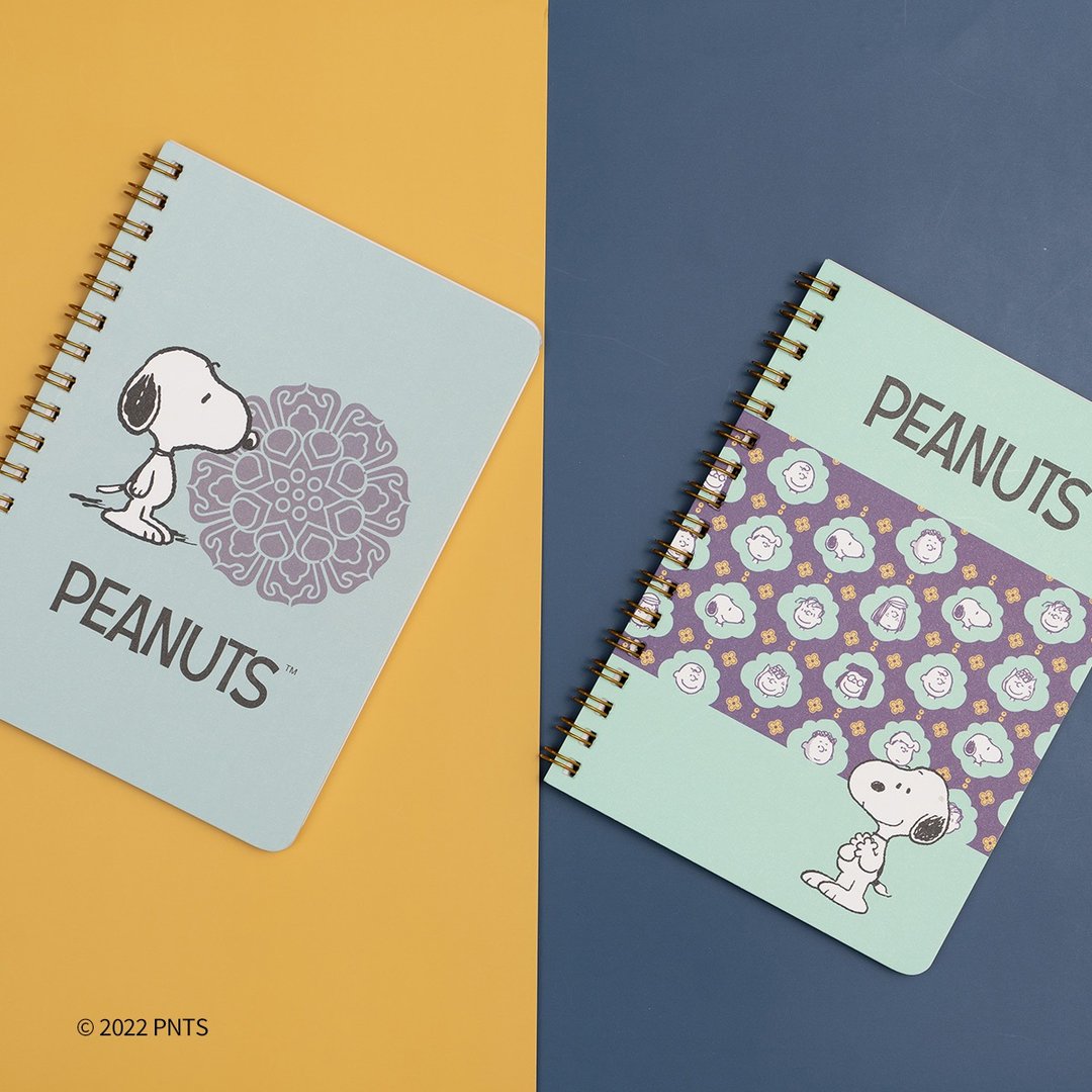 故宫 x PEANUTS 50k 线圈笔记 空白 15 x 10cm【2 件组】 - 笔记本/手帐 - 纸 多色