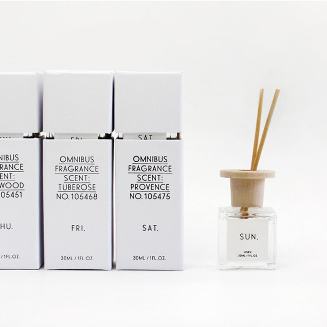 OMNIBUS FRAGRANCE 简约室内香氛扩香 30ml - 香薰/精油/线香 - 玻璃 透明