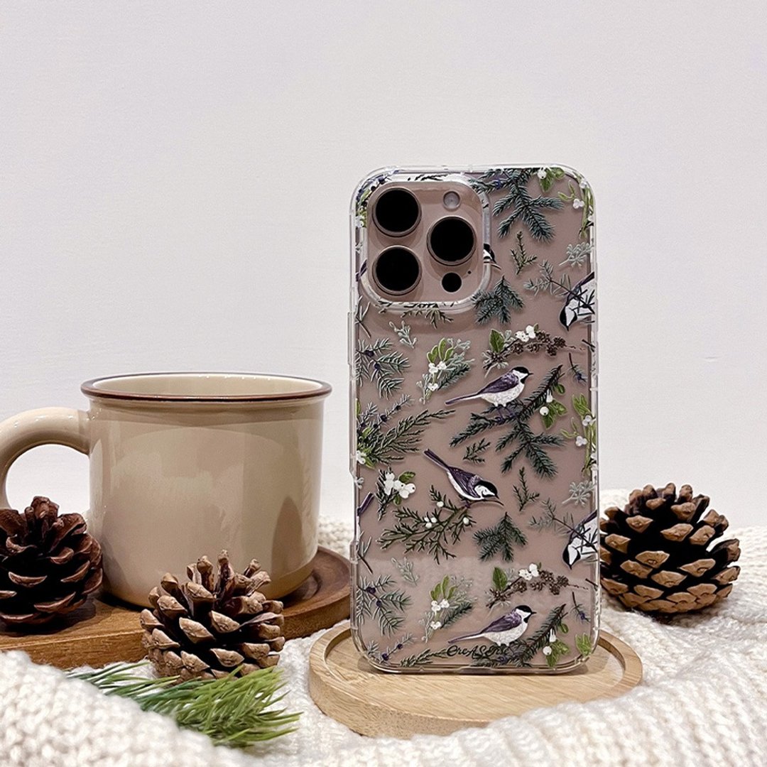 Forest Christmas 疗愈冬日系列 防摔手机壳 CSBP05 - 手机壳/手机套 - 硅胶 多色