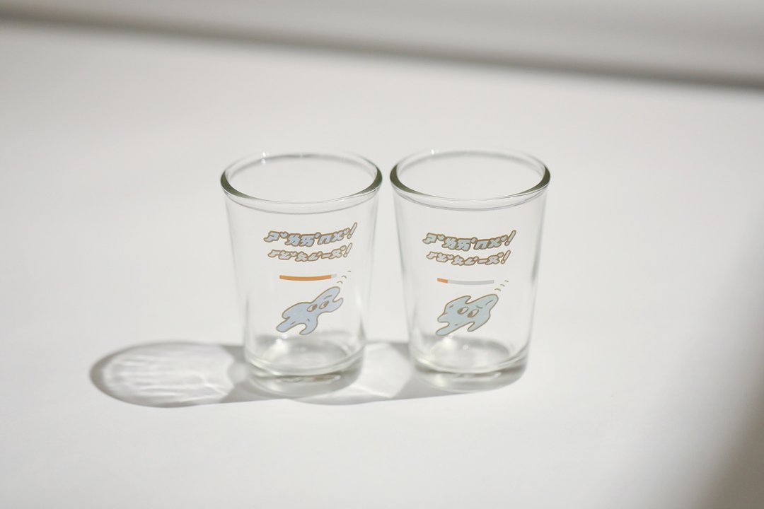 BOPOMOO Slimes my friend 史莱姆好朋友杯杯 啤酒杯 对杯 小水杯 - 玻璃杯 - 玻璃 透明